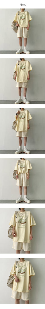 ペーパー3/4レンスカーゴショーツ / Paper 3/4 length Cargo shorts