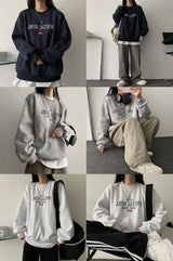 [fleece] Royal embroidery sweatshirt