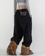 （UNISEX）スティングサイドピンタック起毛パンツ