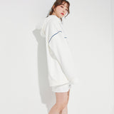 Oversize Front Line Hoodie White (6600738635894)