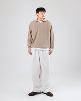 Vカラーメッシュニット/V collar mesh knit 5color