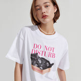 Box Cat overfit T-shirt [White] (6679680876662)