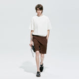 ジャカードニットTシャツ / jacquard knit t-shirt ivory