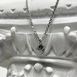 バレット バック ネックレス / Bullet Back Necklace_silver