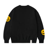 [UNISEX] マルチドットスマイルドローイングスウェットシャツ