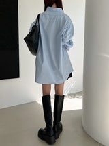 オールデイボクシーシャツ/All Day Boxy Shirt (4color)