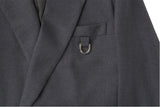 Buckle suit jacket - Charcol (4622118092918)