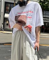 ブラウニープリントショートスリーブTシャツ / brownie print short sleeve T-shirt