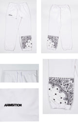 ペイズリーホワイトパンツ / PAISLEY WHITE PANTS (6574122860662)