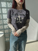 レイヤードスターTシャツ/Layered Star T-shirt (2color)