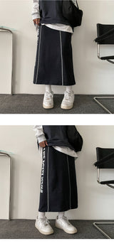 Rotis Teach Line Lettering Bendable Long Skirt