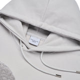 GREY FUZZY RABBIT HOODIE GREY