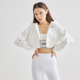 Spill Logo Hoodie Zip up White (6600760197238)
