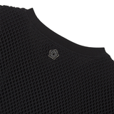[24SS LSD COLLECTION] Mesh Layered Overfit T-Shirt_Black