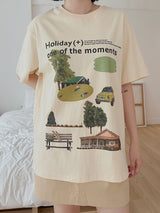 ホリデー Tシャツ / Holiday T-shirt (2color)