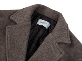 BELTED HALF COAT -BROWN (6644097220726)