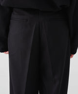 HEAVY WIDE PANTS (BLACK)
