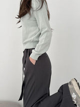 Soft Cashmere V-neck Knit (3 colors)