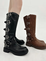 Weston leather-boots