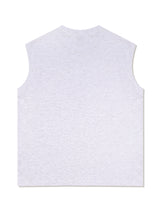 UNISEX オーバーフィットシングルMAISONプリンティングノースリーブトップ(FCB2TS300M)