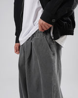 リアルバルーンデニムパンツ/real balloon denim pants 2color