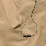 スノーフレークネックレス / Snowflake Necklace (3color) (6650194002038)