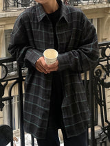 Murten check pattern shirt