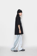 ツートーンカラードストリングパンツ / two-tone colored string pants