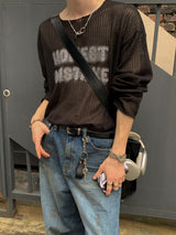 ミスティックシースルーTシャツ (4 color)
