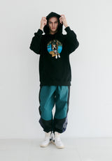 ラッキースペースパーカー / BSR2223FWPO054 LUCKY SPACE HOODIE BLACK