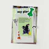 oab map pack / scrap sticker set