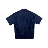 ショートスリーブボンバージャケット/[UNISEX] Short Sleeve Bomber Jacket (Denim)