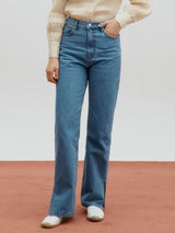 Slit denim - Blue (6682219020406)