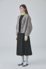 シャーリングロコドレス / Shirring Roco Dress [Olive]