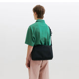 ラウンドステッチ (L) クロスボディバッグ