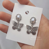 Urban Chic Butterfly Piercing (Kep1er Yeseo, LOONA Yves, Dreamcatcher Yoohyeon, Jiyu Earrings)