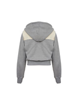 HEAVY WEIGHT MULTI COLOR CROP HOOD ZIP UP (6682316472438)