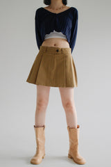 アロリブドクロップカーディガン / Allo Ribbed Crop Cardigan (5color)