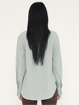 HALF HIDDEN BLOUSE -MINT (6636704333942)