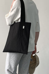 Oxford simple line bag - black