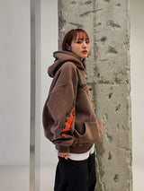 VENTIQUE Pigment Bat Napping Hoodie 2color