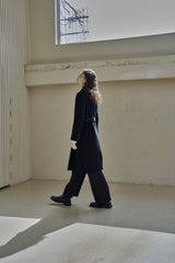タックツイルパンツ/TUCK TWILL PANTS_BLACK