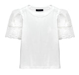 オーガンジースリーブTシャツ(RC23T103)
