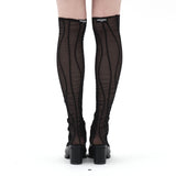 212-mesh wave knee-socks (6564765466742)