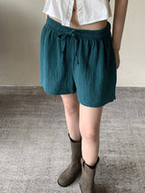 モンニーサマーエンボススリーピースショーツ / Mongni summer embossed three-piece shorts