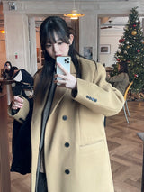 Rio three-button classic long coat