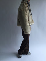 Eco fur jacket