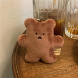 ブラウニーチェーンベアキーリング / Brownie Chanibear Keyring