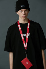 Basic logo lenyard - Red (4622103904374)