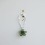 lucky five-leaf clover key ring (6657260388470)